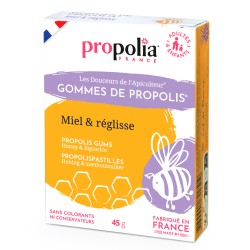 Gommes  de Propolis -  Réglisse